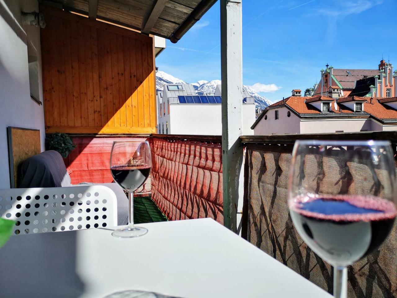 Sankt-Nikolaus City Studio Innsbruck Buitenkant foto
